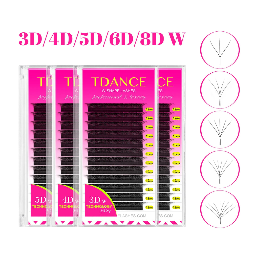 Premade Lash Fans – Volume Eyelash Extensions 3D–6D for Salon Use