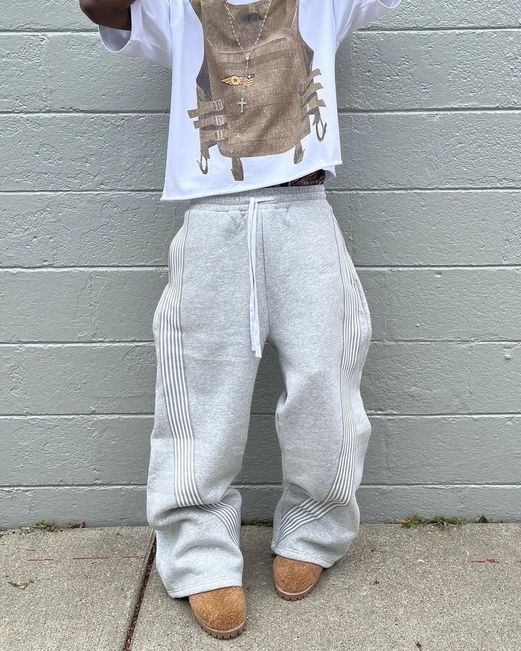 Unisex Striped Jogger Pants