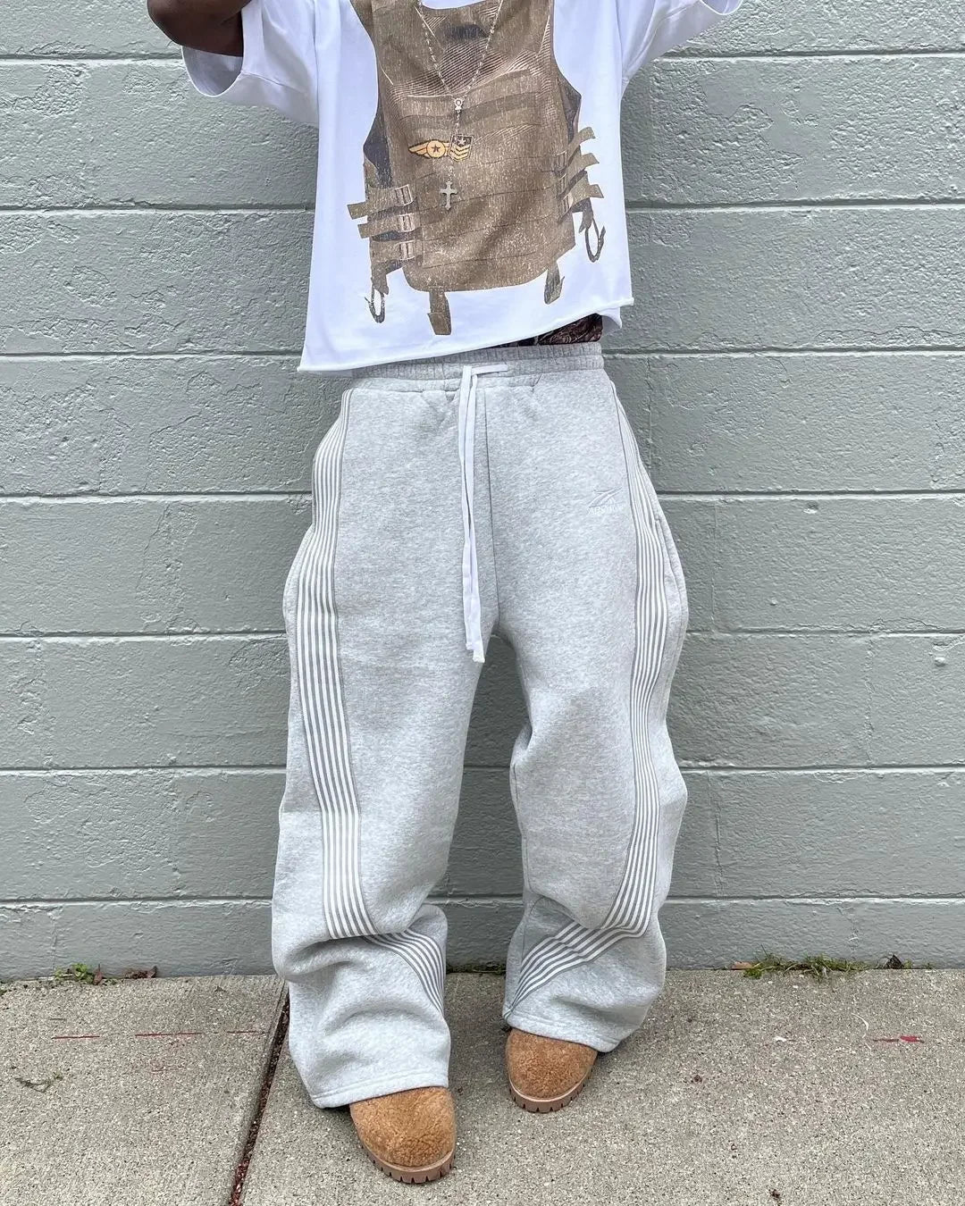 Unisex Striped Jogger Pants
