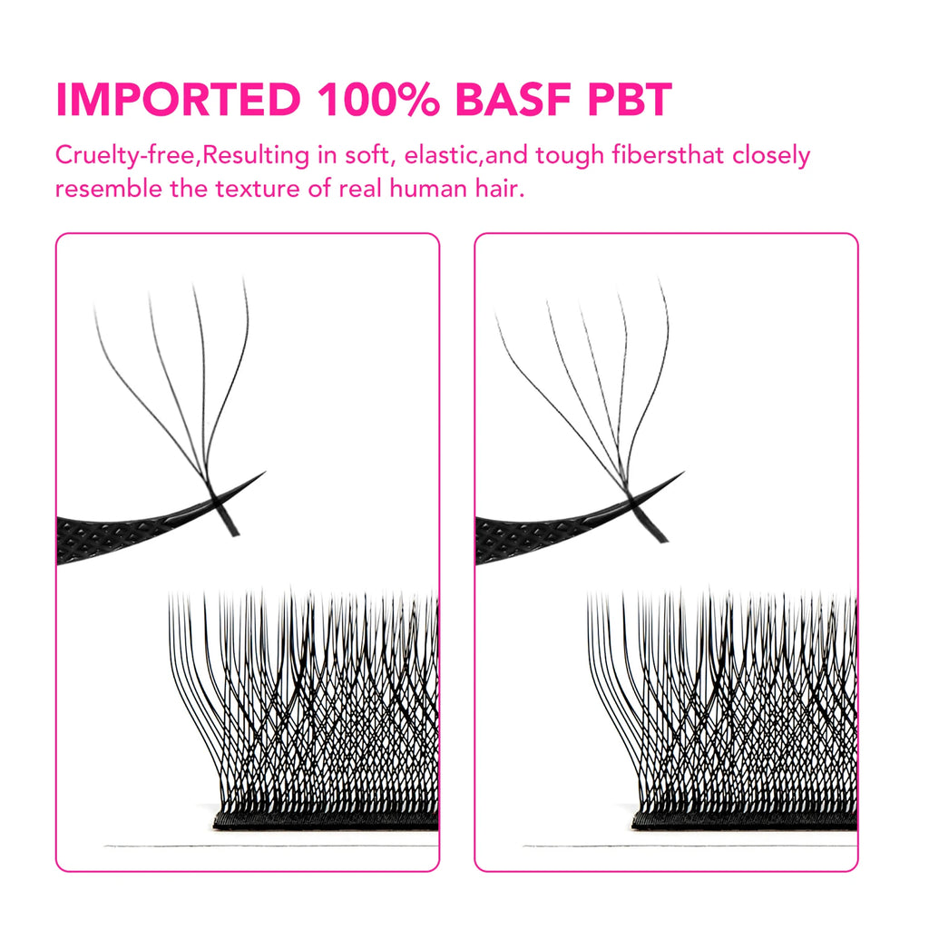 Premade Lash Fans – Volume Eyelash Extensions 3D–6D for Salon Use