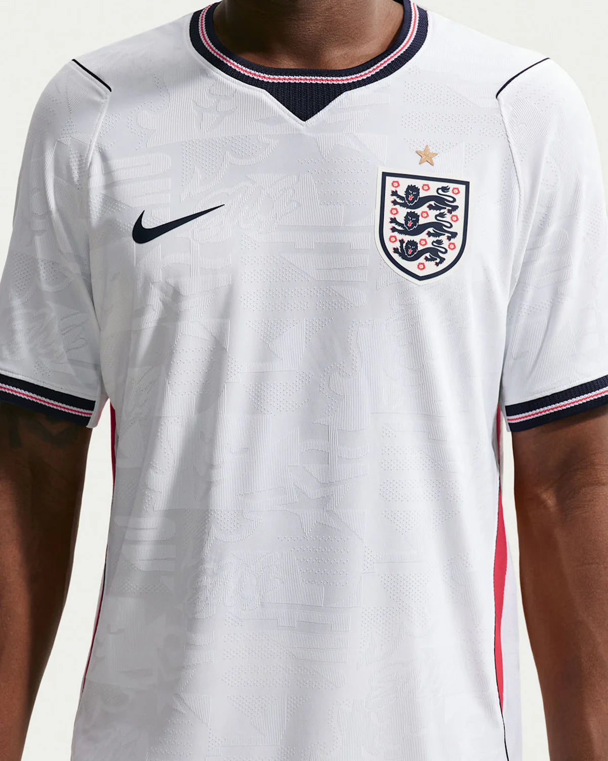 England Home Soccer Jersey World Cup 2026