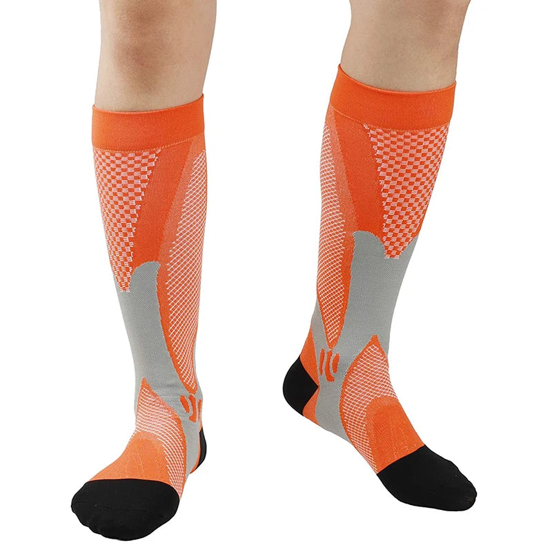 Compression Socks 20–30 mmHg Medical Sports Socks Men Women Running Cycling Travel Varicose Vein Support Socks