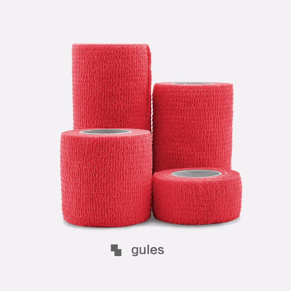 Elastic Self Adhesive Sports Wrap Tape Knee Finger Ankle Shoulder Support Bandage