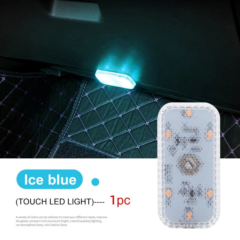 Wireless LED Touch Light for Car Interior