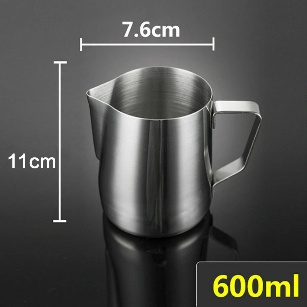 Milk Frothing Pitcher – Perfect Latte Art Coffee Tool