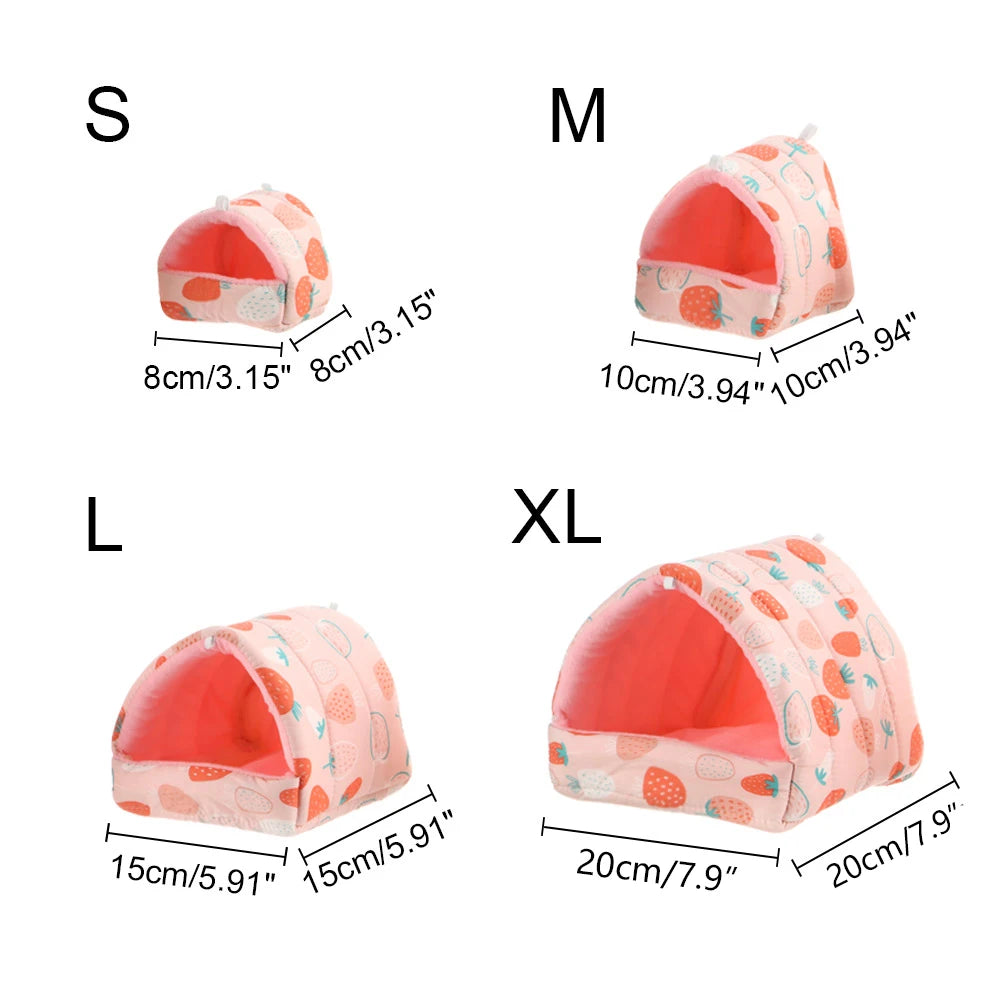 Warm Small Animal Bed for Hamsters Guinea Pigs and Rats