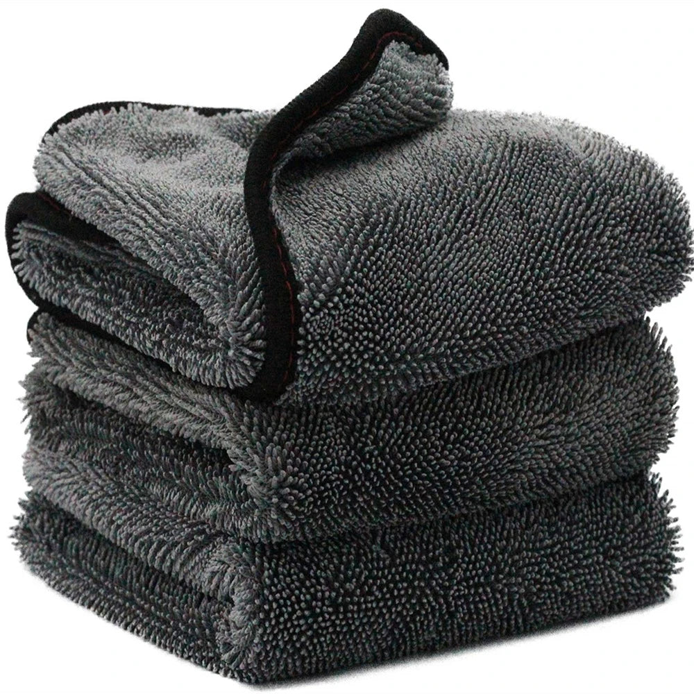 Premium Microfiber Car Towel – Ultra Absorbent Drying Cloth for Car Wash