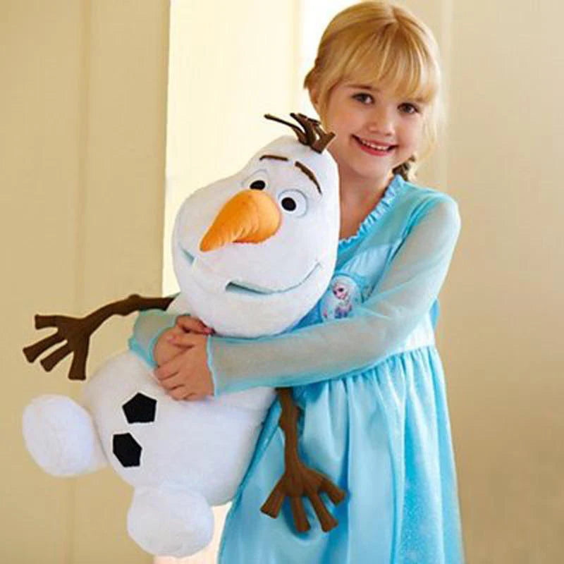 Disney Frozen Olaf Plush Toy Snowman Stuffed Doll Kids Gift Room Decor