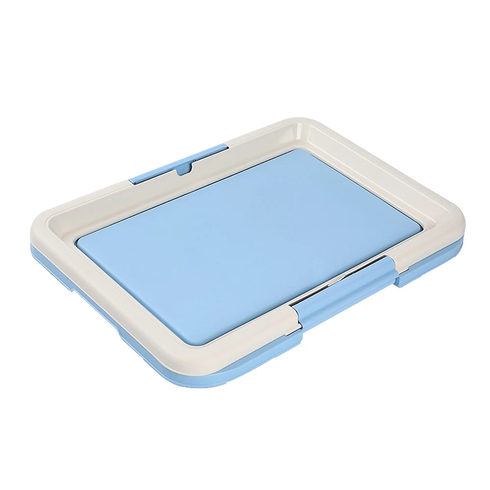 Portable Indoor Dog Toilet Training Tray for Small Dogs and Cats Litter Box