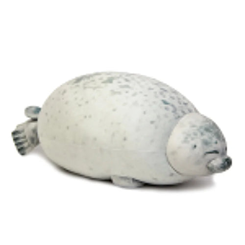 Angry Blob Seal Plush Pillow 3D Sea Lion Stuffed Toy Kids Sleeping Cushion Gift