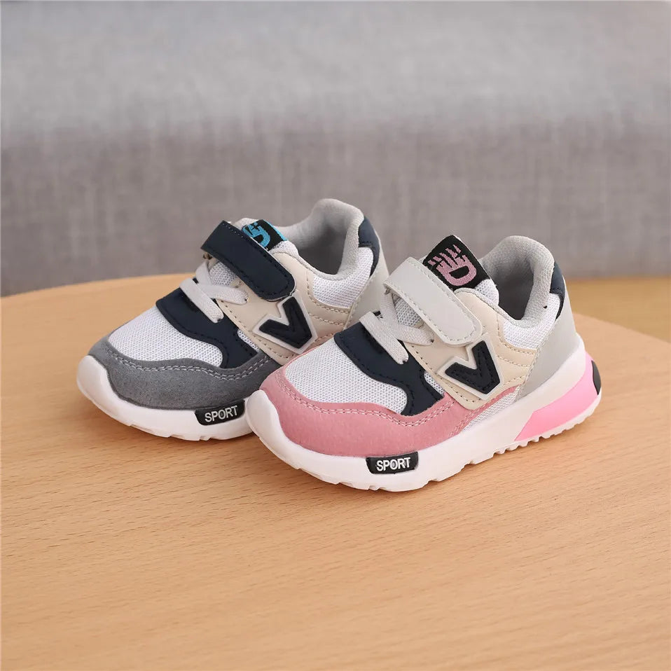 Kids Breathable Casual Sneakers Soft Anti Slip Running Shoes