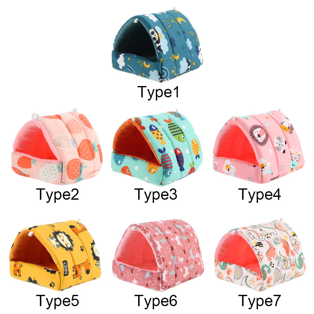 Warm Small Animal Bed for Hamsters Guinea Pigs and Rats