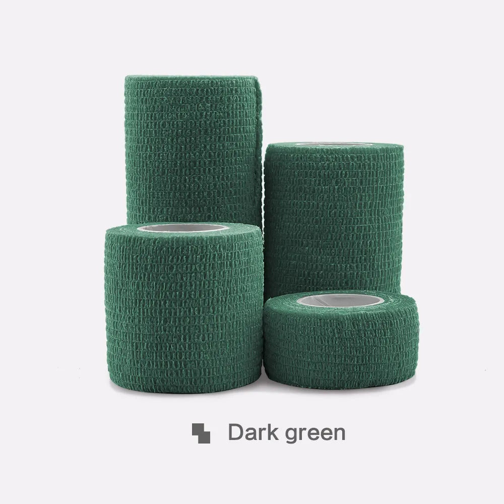Elastic Self Adhesive Sports Wrap Tape Knee Finger Ankle Shoulder Support Bandage