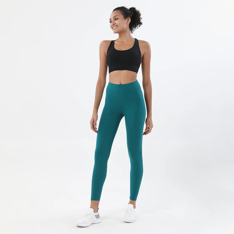 Women Seamless Gym Set Sports Bra & Leggings Fitness Yoga Workout Outfit