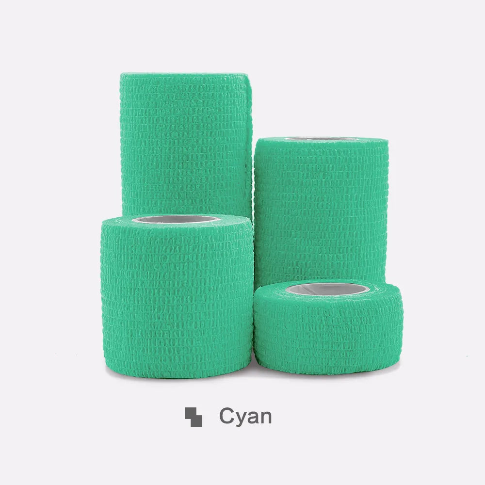 Elastic Self Adhesive Sports Wrap Tape Knee Finger Ankle Shoulder Support Bandage