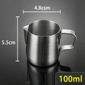 Milk Frothing Pitcher – Perfect Latte Art Coffee Tool