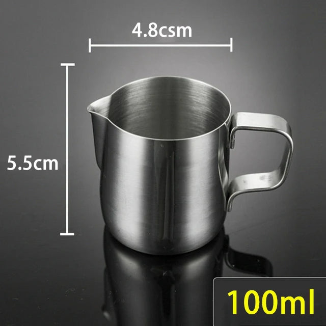 Milk Frothing Pitcher – Perfect Latte Art Coffee Tool