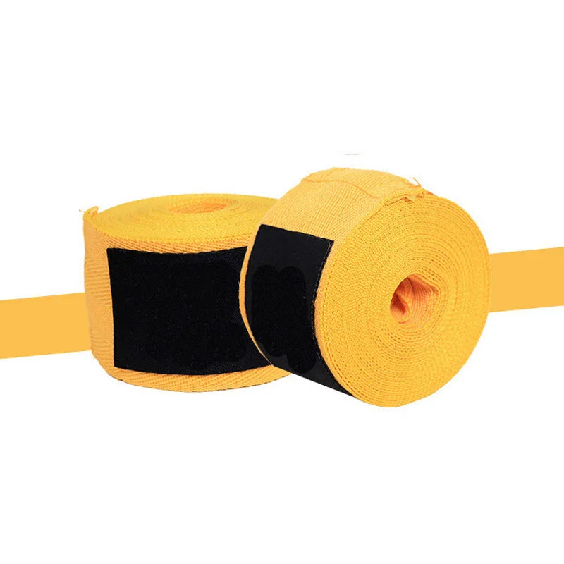 Cotton Boxing Hand Wraps MMA Kickboxing Bandage Straps 2 Rolls Sports Protection