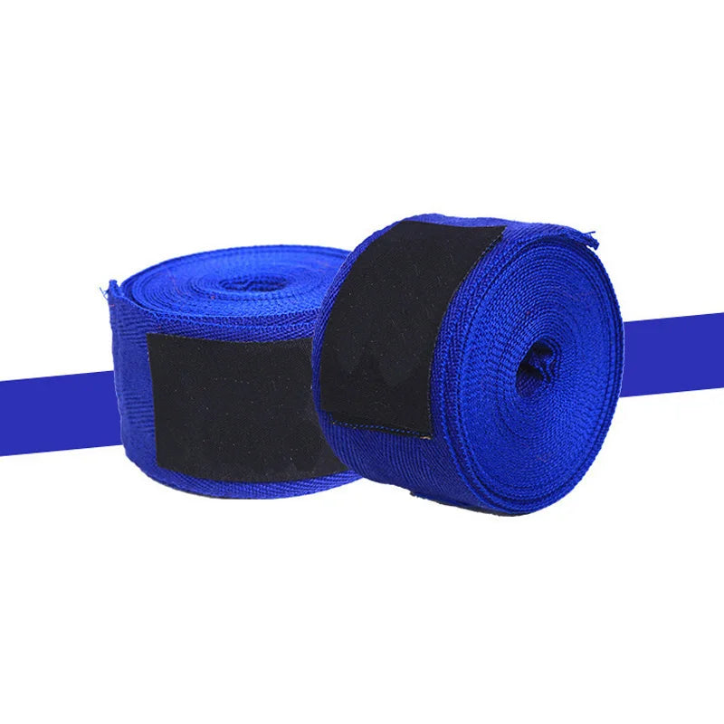 Cotton Boxing Hand Wraps MMA Kickboxing Bandage Straps 2 Rolls Sports Protection