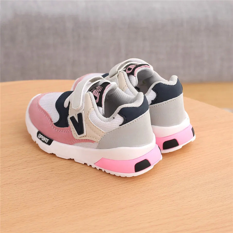 Kids Breathable Casual Sneakers Soft Anti Slip Running Shoes