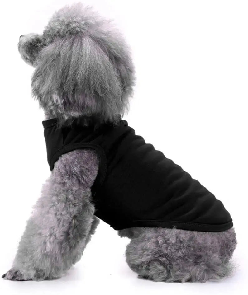 Dog T-Shirt Summer Apparel – Soft Blank Shirt for Extra Small to Extra Large Dogs (XS–XL)