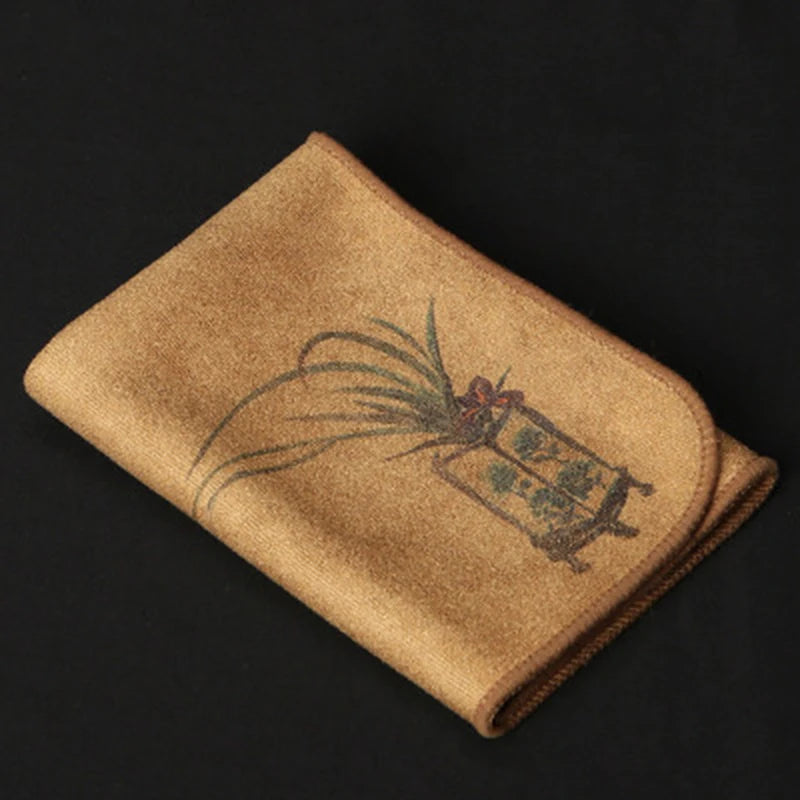 Cotton Kitchen Cleaning Towel Absorbent Thick Dish Cloth Tea Towel Table Rag