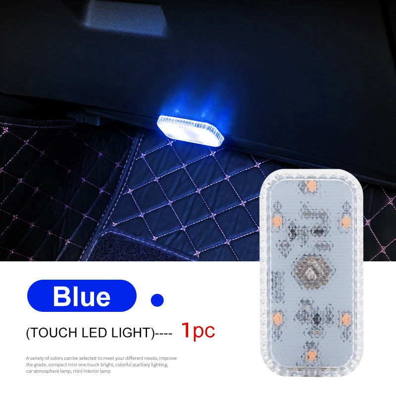 Wireless LED Touch Light for Car Interior