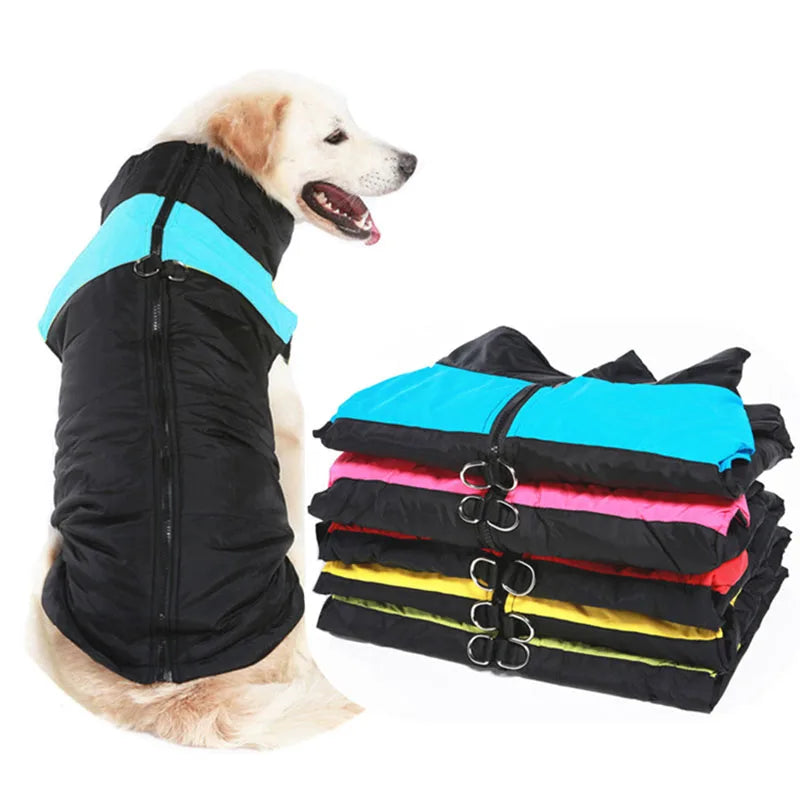Waterproof Winter Dog Coat Warm Vest Jacket for Small Large Dogs