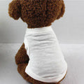 Dog T-Shirt Summer Cotton Vest – Breathable Pet Clothes for Small, Medium & Large Dogs