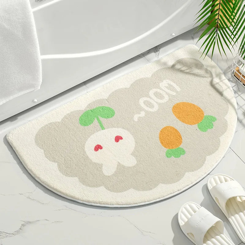 Absorbent Non Slip Door Mat for Bathroom Bedroom Entrance