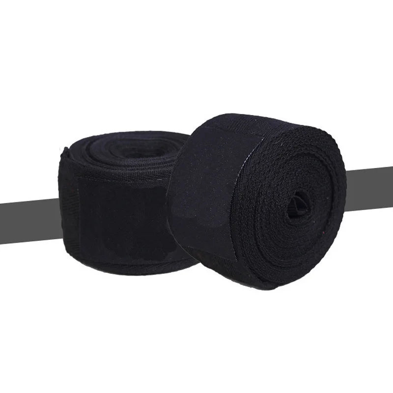 Cotton Boxing Hand Wraps MMA Kickboxing Bandage Straps 2 Rolls Sports Protection