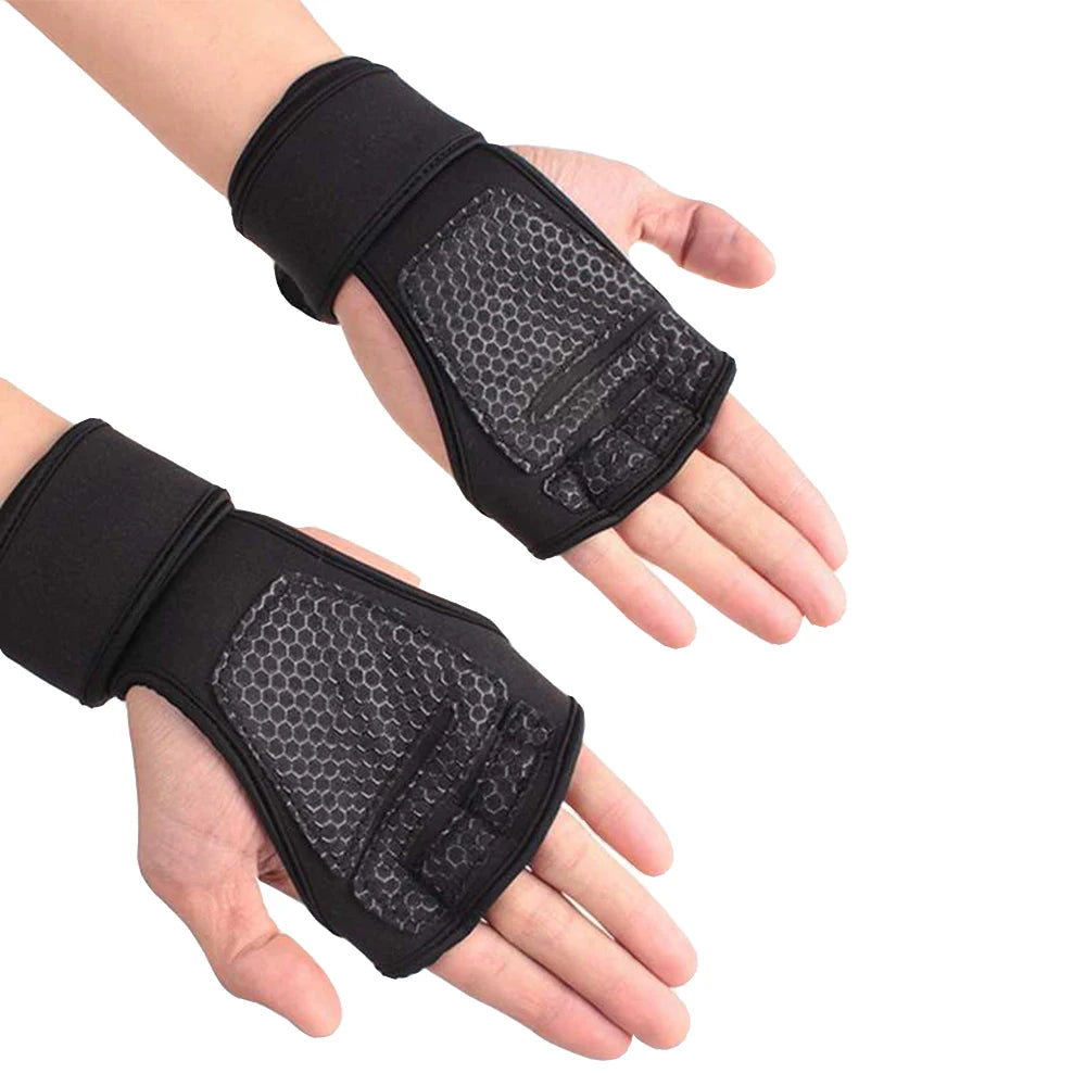 Gym Gloves Wrist Support Weightlifting Fitness Gloves Anti Slip Workout Gloves