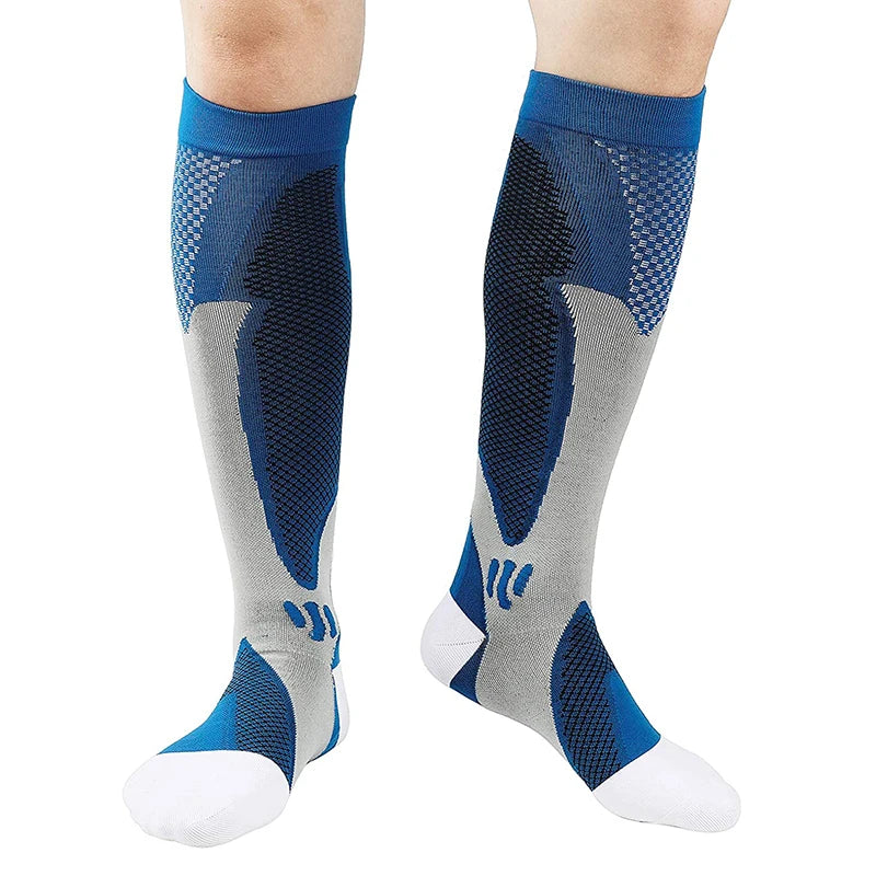 Compression Socks 20–30 mmHg Medical Sports Socks Men Women Running Cycling Travel Varicose Vein Support Socks