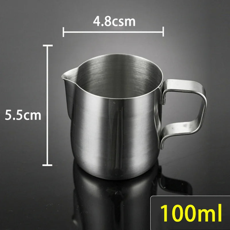 Milk Frothing Pitcher – Perfect Latte Art Coffee Tool