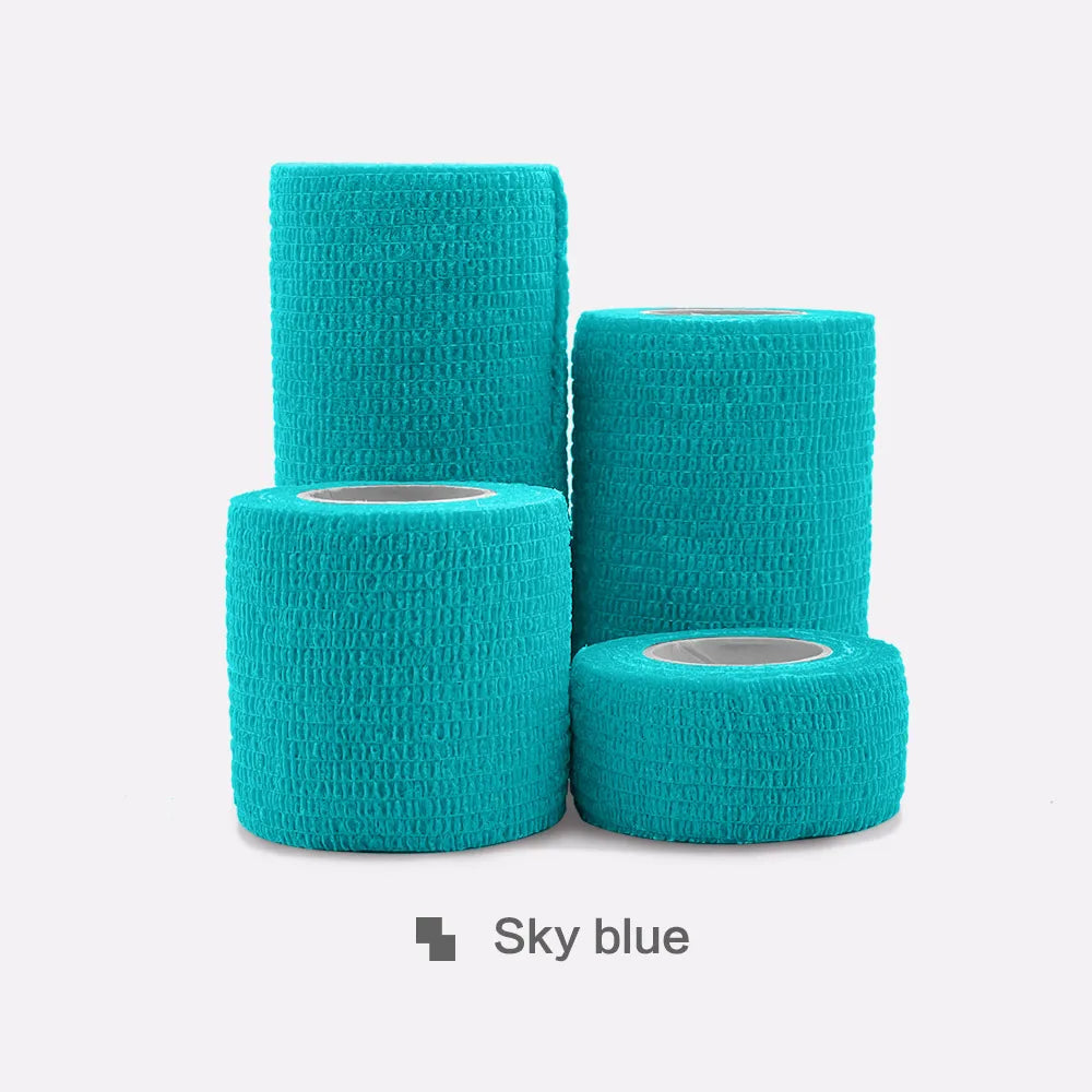 Elastic Self Adhesive Sports Wrap Tape Knee Finger Ankle Shoulder Support Bandage