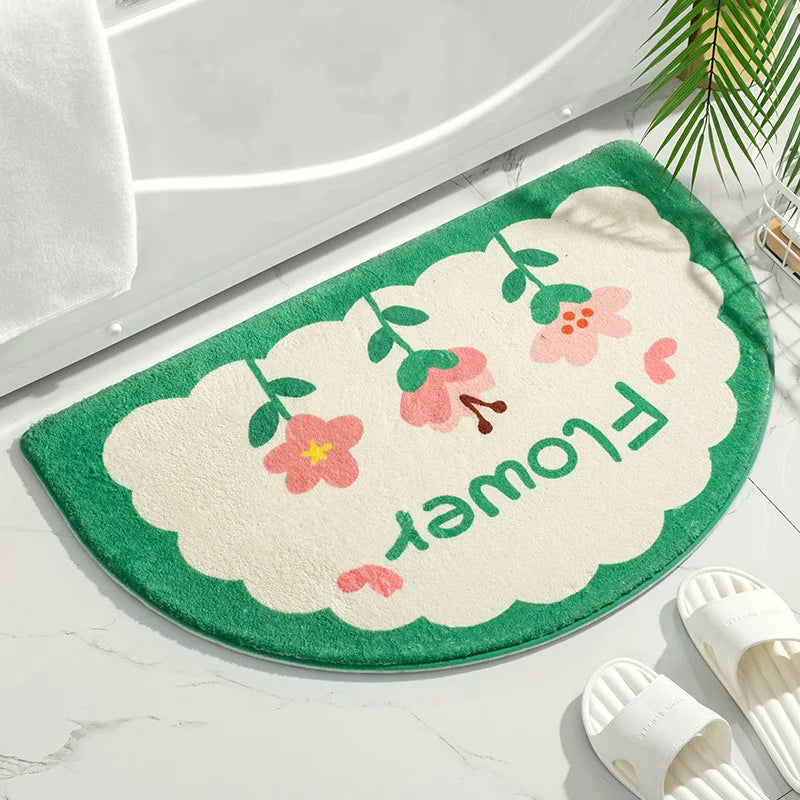 Absorbent Non Slip Door Mat for Bathroom Bedroom Entrance