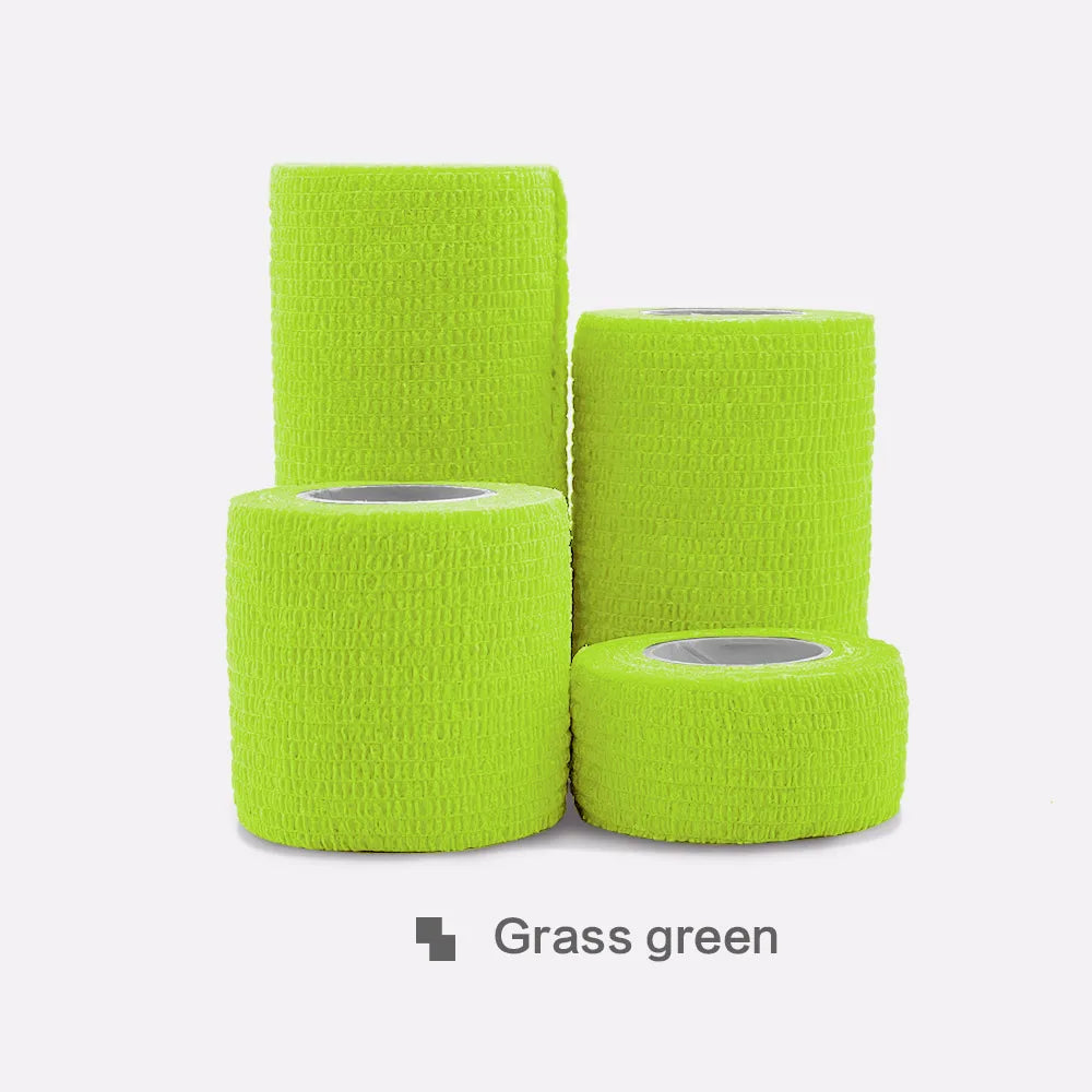 Elastic Self Adhesive Sports Wrap Tape Knee Finger Ankle Shoulder Support Bandage