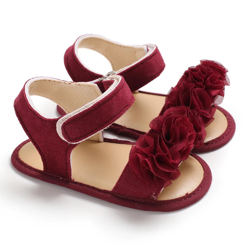 Baby Girl Sandals Soft Sole First Walker Dress Shoes