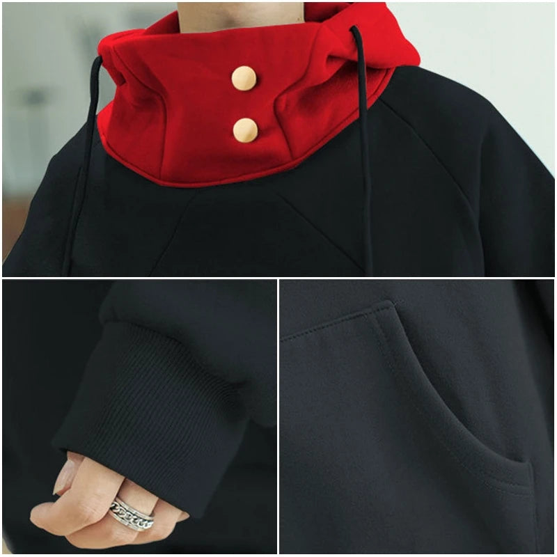 Unisex Anime Cosplay Hoodie Jacket Set Jujutsu Kaisen Gojo Satoru Itadori Costume Outfit