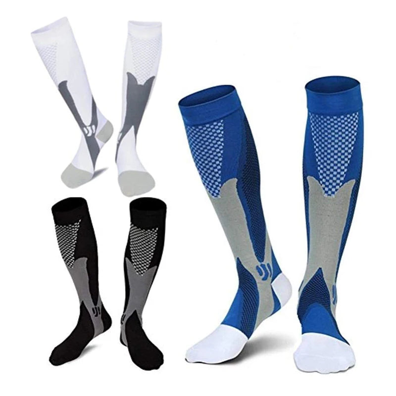 Compression Socks 20–30 mmHg Medical Sports Socks Men Women Running Cycling Travel Varicose Vein Support Socks