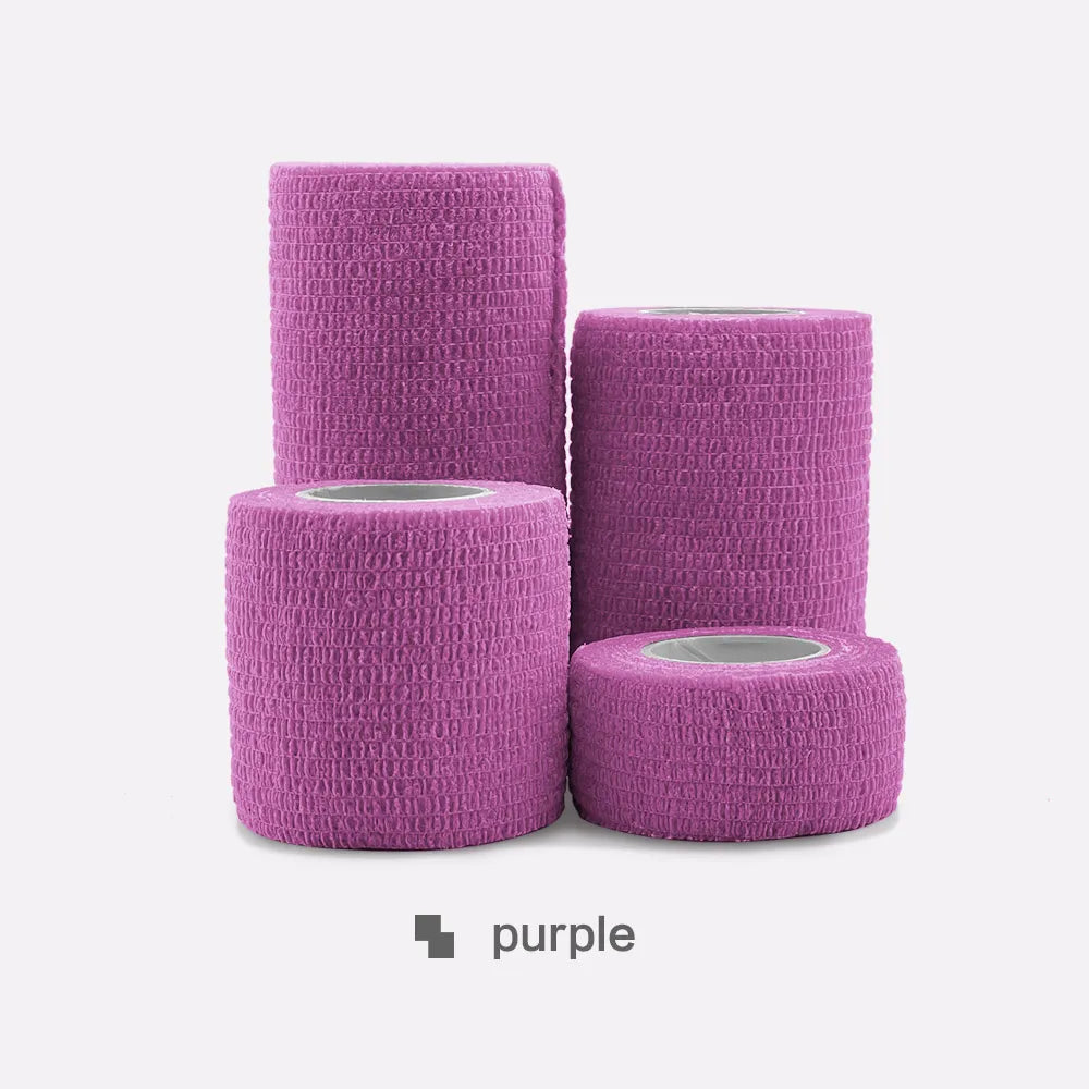 Elastic Self Adhesive Sports Wrap Tape Knee Finger Ankle Shoulder Support Bandage