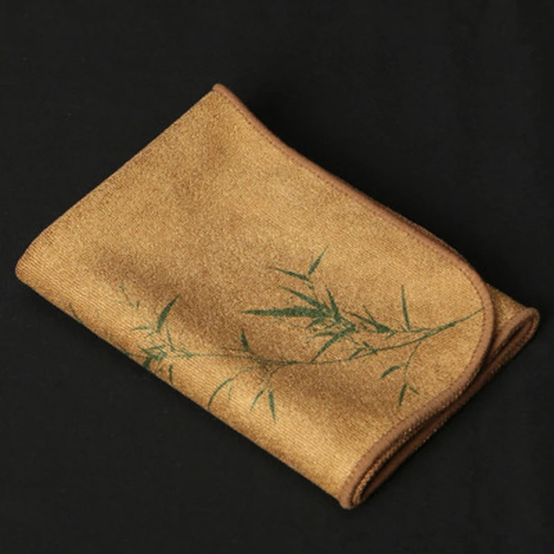 Cotton Kitchen Cleaning Towel Absorbent Thick Dish Cloth Tea Towel Table Rag