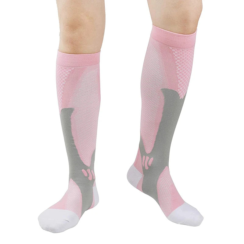 Compression Socks 20–30 mmHg Medical Sports Socks Men Women Running Cycling Travel Varicose Vein Support Socks