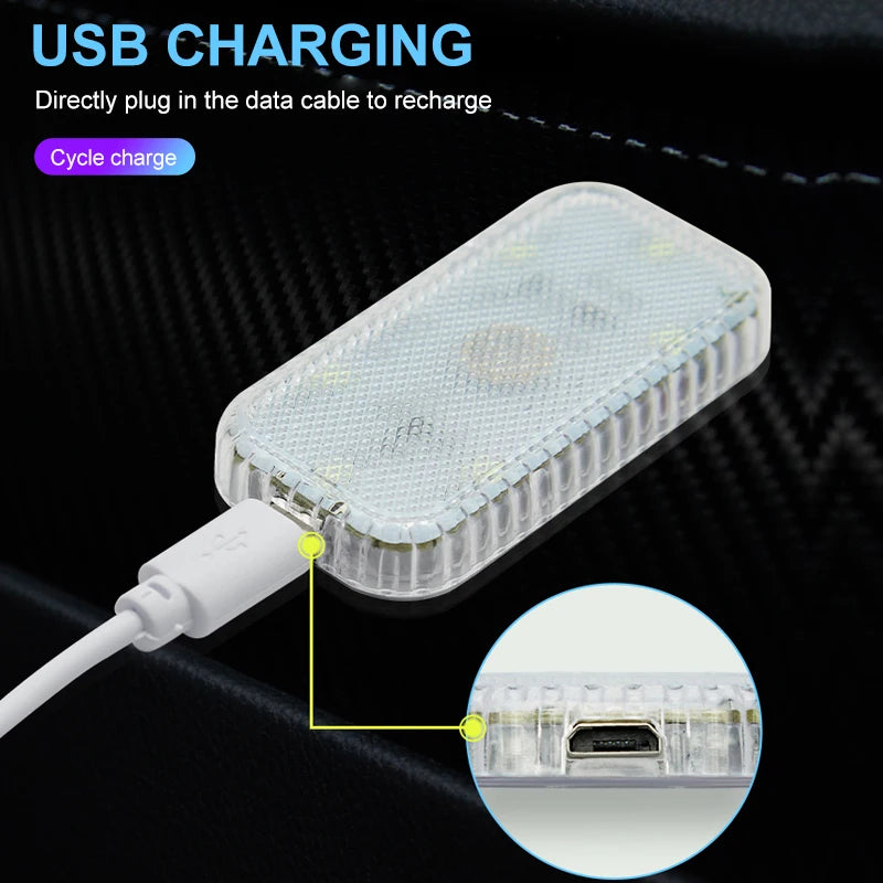 Wireless LED Touch Light for Car Interior