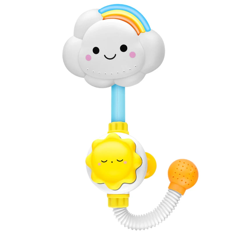 Baby Bath Water Spray Toy Cloud Shower Faucet