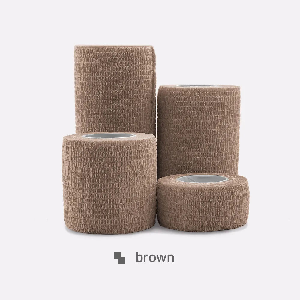 Elastic Self Adhesive Sports Wrap Tape Knee Finger Ankle Shoulder Support Bandage