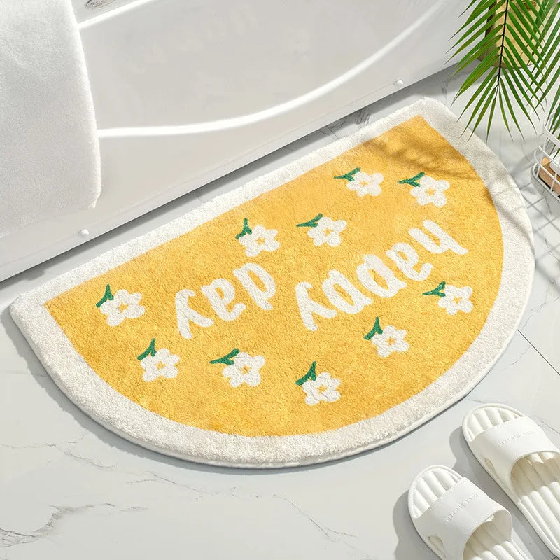 Absorbent Non Slip Door Mat for Bathroom Bedroom Entrance