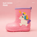 Kids Dinosaur EVA Rain Boots Waterproof Non Slip Shoes for Boys and Girls