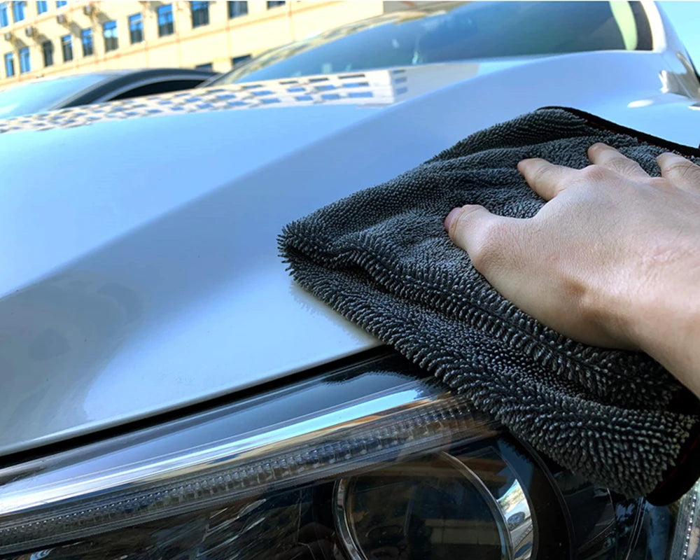 Premium Microfiber Car Towel – Ultra Absorbent Drying Cloth for Car Wash