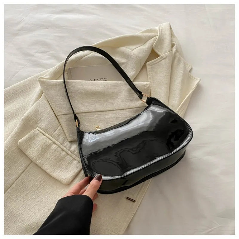 Women Nylon Crossbody Bag Fashion Mini Shoulder Bag Casual Underarm Bag Small Lightweight Messenger Bag